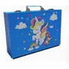 Directo del fabricante: Plumones de acuarela 145 juego de pinceles para niños, pinceles, crayones, pasteles al óleo, caja de regalo de material de arte para estudiantes
