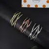 Europa e Estados Unidos novo pulseira de braço geométrica exagerada retrô com várias camadas para mulheres pulseira aberta pulseira joia vendas diretas da fábrica