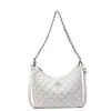 Bolso de Cadena con Patrón de Diamantes para Mujer, Nuevo Bolso Cruzado Casual de Nicho Verano 2026, Elegante Bolso de Hombro de Alto Valor