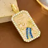 Collar de Piedra de Nacimiento Colorida Constelación Doce Europea y Americana Transfronterizo para Mujer Lujo Ligero Nicho Temperamento Simple Versátil Joyería al por Mayor