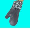 Guantes Populares de Silicona Resistentes a Altas Temperaturas Aislamiento Antiescaldaduras Horno Microondas Cocina Aislamiento Guantes de Silicona Antiescaldaduras