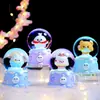 Calcetín de Navidad de producto nuevo transfronterizo, mini bola de agua, adorno de bola de cristal brillante para regalo de Navidad