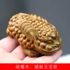 Pingentes Pixiu Estilo Lingote de Sandália Verde Argentina Esculpida, Peças Portáteis para Venda por Atacado de Fabricantes, Decorações para Casa