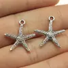 20X18Mm 1.2g Multicolor Atacado DIY Acessórios para Roupas Pingente de Animal Marinho Estrela-do-Mar