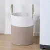 Cesta de Lavandería Simple Nueva Cesta para Ropa Sucia de Baño Ropa Sucia Almacenamiento en Casa Dormitorio Balcón Artículos Varios Cesta de Almacenamiento de Cuerda de Algodón