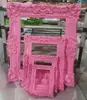 Moldura de Foto Estilo Europeu Retrô Moldura de Adereço para Cena de Casamento Moldura de Decoração de Casamento de Plástico Moldura para Foto de Vestido de Noiva Ornamento