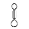 Conector de anel em forma de oito super tração rápido anel em forma de oito alta velocidade liga sub-fêmea anel acessórios de pesca a granel