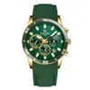 Reloj Deportivo para Hombre Reward/Ruiweda con Correa de Silicona, Calendario, Luminoso, Resistente al Agua, Cronógrafo Multifuncional