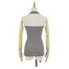 Estilo Deseo Puro Cuello en V Chaleco para Mujer Verano 2025 Nuevo Tirantes Descubiertos Sexy Micro-transparente Pedrería Top Sling
