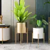 Soporte para Flores para Sala de Estar, Estante para Flores de Pie Estilo Nórdico, Adornos Decorativos, Soporte para Macetas de Flores de Hierro para Balcón, Maceta para Mueble de TV