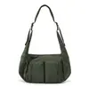 Bolso cruzado para exteriores, deportivo, ligero y de aspecto elegante, casual y versátil, bolsa de viaje de gran capacidad para niñas, bolso de hombro de gran capacidad