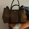 Bolso de mujer de nicho de alta moda para otoño e invierno, elegante y con estilo, gran capacidad, bolso de hombro tipo tote simple y versátil