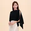 Estilo Nuevo 2026 Color Sólido Tejido Fino Abotonado Chal Oversize para Habitaciones con Aire Acondicionado, Ropa de Abrigo Versátil de Longitud Media de Alta Gama para Maternidad
