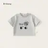 Modelo M Bem-Estar Não Retornável Liquidação de Roupas Infantis de Primavera e Verão Camisas de Meninos Camisetas Casuais de Manga Curta para Meninas São Continuamente Atualizadas