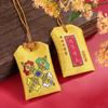 Bolsita Aromática para el Festival del Medio Otoño, Bolsita Estilo Chino, Bolsita para Colgar en el Cuello, Colgante de Bolsa de la Suerte Estilo Chino, Bolsa de Bendición para la Buena Suerte y el Éxito Académico, Bolsa Vacía