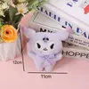Fofo Kawaii Sanrio Pelúcia Kuromi Acessórios Brinquedos Roupas Figuras Cinnamoroll Bonecas Mochila Suprimentos diy