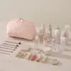 Nueva Bolsa de Almacenamiento de Medio Círculo Latido de Feifan, bolsa grande de almacenamiento de maquillaje, bolsa de cosméticos, bolsa de almacenamiento de viaje de gran capacidad