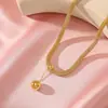 Collar Colgante con Borla de Cuentas Redondas con Forma de Flor Hueca Nuevo Lele Jewelry para Mujer Versátil Lujo Ligero Diseño de Nicho para Mujer