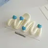 Estilo Novo de Verão Plissado Fashionável High-End Presilha de Laço Grampo de Cabelo Doce Presilha de Tubarão Acessórios de Cabelo na Parte de Trás da Cabeça Promoção Especial