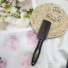 @Venda Quente no Varejo Pente Preto Dourado para Mulheres, Pente Alisante de Cabelo, Pente com Airbag de Massagem, Pente Alisador, Pente para Cachear, Escova Raquete 50X