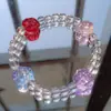 Joias de Mão, Pulseiras, Pulseiras Frescas e Doces, Pulseiras Transparentes de Cristal Sintético, Presentes para Namoradas, Pulseiras de Design de Nicho Mais Vendidas
