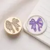 Nueva Serie de Lazos Sello de Cera texturizado lindo de ensueño Cabeza de Cobre Sello para Sobre Invitación Regalo al por Mayor del Fabricante