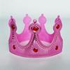 Corona de Rey Dorado de tela Tocado de Príncipe accesorios de decoración para pastel de feliz cumpleaños sombrero de corona de cumpleaños para niños