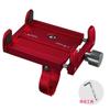 Porta Teléfono Móvil de Aleación de Aluminio para Bicicleta Fijo Soporte para Teléfono Móvil para Navegación de Coche con Batería de Motocicleta Estante de Entrega para Teléfono Móvil para Ciclismo