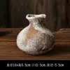 Vaso de Cerâmica Estilo Wabi-Sabi Retrô para Entrada de Casa, Gabinete de TV, Pote Manchado de Grés Antigo, Decoração para Arranjo de Flores de Pousada, Enfeites