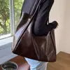 Bolso para Mujer 2026 Modelo Nuevo Piel Suave Gran Capacidad Bolso Tote Bolso de Mano Diseño de Nicho Bolso de Hombro para Debajo del Brazo para Clase y Viajes