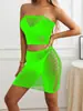 Top Tubo Sexy de Renda Jacquard Transparente Europeu e Americano Saia de Quadril Macacão Sexy Cross-Border Íntimos K210