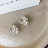 Pendientes de Cristal con Pedrería Estilo Retro Francés Lujo Ligero Moda de Gama Alta Brazaletes para Orejas Nicho Versátiles para el Trabajo Pendientes Largos Joyería para Orejas Mujer