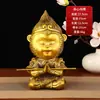 Vendas no Atacado de Pequenas Estátuas de Latão de Wukong, o Buda Guerreiro, e Outras Figuras Budistas para Decoração de Casa e Carro