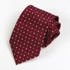 Directo de fábrica ropa formal para hombre moda profesional negocio corbata 8cm patrón de lunares azul nueva corbata para traje