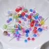 Lollipop de Celebridad de Internet Colorido Dibujos Animados 3D Accesorios para Uñas Lindos Estéreo Resina Accesorios para Uñas Diamante Artificial Pequeños Accesorios