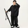 Roupas Infantis Modernas para Street Dance para Meninos e Meninas Hip-Hop Estilo Chinês Cool Roupa de Performance Hanfu para Crianças Ano Novo