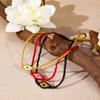 Nuevo Pulsera de Ojo Maligno Tejida a Mano con Cuerda Multicolor Ajustable, Moderna y Versátil, Popular en Europa y América