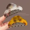 Pinza para el Cabello de Acetato Vintage Francés para Mujer, Versátil y Elegante, Accesorio para el Cabello de Pinza Tiburón de Gama Alta