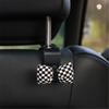 Gancho para Coche Linda Flor Gancho Decorativo para Respaldo de Asiento de Coche Creativo Suministros de Interior de Coche para Coche Mujeres
