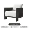 Sofá exterior nórdico personalizado, sofá de diseño para patio, terraza, balcón exterior, muebles de exterior de aleación de aluminio para jardín