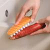 Escova de Limpeza para Cozinha Importada Kokubo Escova Fina para Limpeza de Frestas Frutas Legumes Lagosta Cenoura Escova Descontaminante
