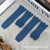 Adequado para pulseira de silicone líquido para Ap Royal Oak Offshore Série 15703/15710 30mm Modelo Novo de Verão