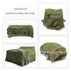 Rede de camuflagem para proteção solar ao ar livre, rede de camuflagem anti-fotografia aérea por satélite, rede de cobertura para paisagismo de montanha, rede decorativa espessa e criptografada