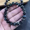 Pulseira de Fluorita Verde Menta Natural com Pelo de Coelho DIY Contas Redondas Bestseller de E-commerce Transfronteiriço Contas Soltas para Homens e Mulheres Venda por Atacado de Fábrica