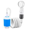 Dispositivo para Baño al Aire Libre, Suministros de Camping para Dormitorio, Ducha Portátil, Cabezal de Ducha Recargable, Boquilla de Mano