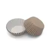 Fabricantes transfronterizos de moldes para hornear de papel para pasteles redondos con impresión 100%, resistentes a altas temperaturas y a prueba de aceite.