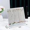 Tablero de Exhibición de Aretes y Clavos de Terciopelo en Stock Estante de Almacenamiento de Collares y Pulseras Estante Creativo para Joyería Puesto de Accesorios Estante para Transmisiones en Vivo