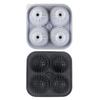 Bandeja de Gelo de Silicone Transfronteiriça Futebol Basquete Rugby Bandeja de Gelo Molde de Hóquei no Gelo Fácil de Soltar Hóquei no Gelo Congelamento Rápido Caixa de Gelo