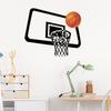 FX-F329 Personalidade Tiro Rebote Cesta Basquete Ginásio Meninos Quarto Casa Decoração Adesivos de Parede