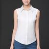 Cuello Falso Mujer Otoño Invierno Primavera Combinable Suéter de Cuello Redondo Suéter Transpirable Ajustado Cuello de Pico Blanco y Negro Estilo Coreano Cuello Falso Mujer